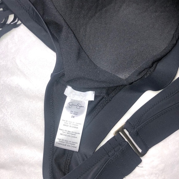 Sold-Jessica Simpson Desert Fringe Bikini Top - Picture 7 of 7
